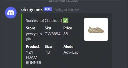 Success from https://www.twitter.com/invasionproxies - By Vibes