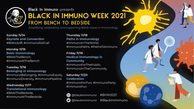 Flyer describing the themes of each day. see link in the tweet for full description of the program