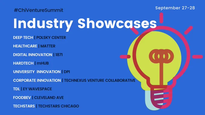 Chicago Venture Summit - Industry Showcase details.