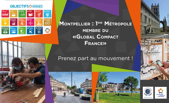 Montpellier : 1ère Métropole membre du Global Compact France : prenez part au mouvement !