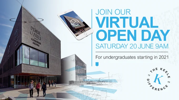 Join our virtual open day - 20 June 9am