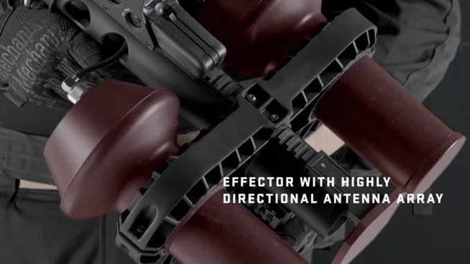 Controlling autonomous threats: NightFighter Counter-UAV system by SteelRock Technologies.