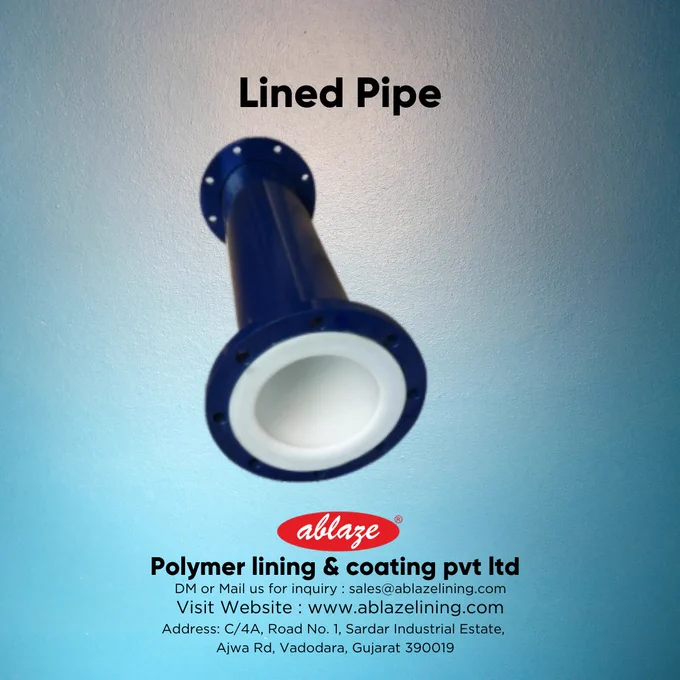 Lined pipe Ablaze lining & coating pvt ltd