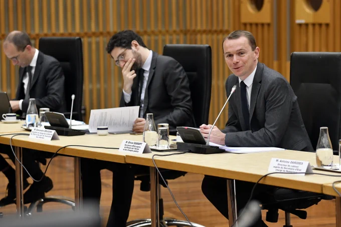 Mardi 9 juin, Olivier Dussopt, secrétaire d’État auprès du ministre des Comptes publics a présidé le comité de pilotage du Fonds pour la transformation de l'action publique.