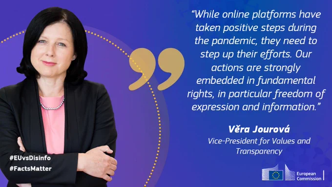 VP Jourova quote