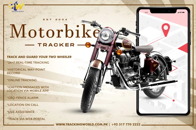 Motor Bike Tracker 