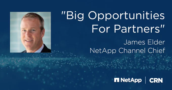 NetApp’s Channel Chief Jim Elder telling CRN why it’s all about our great partners and why it's always flattering to have one of your competitors adopt your strategy.