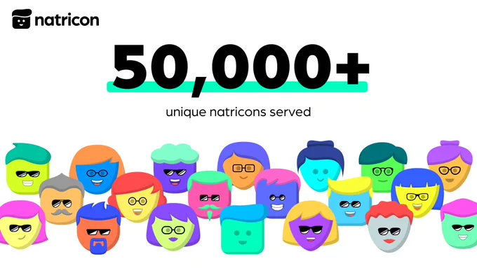 We've served more than 50K unique Natricons! Check it out at: natricon.com