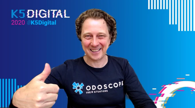 Dr. Ralph Hünermann (ODOSCOPE GmbH) freut sich auf die Session gemeinsam mit Tobias Arendt (PETER HAHN) 
