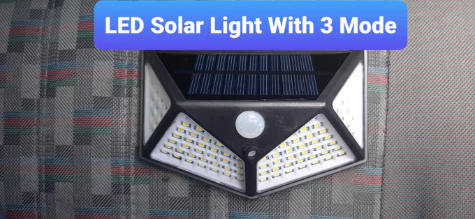 3 Mode Solar  LED Motion Light