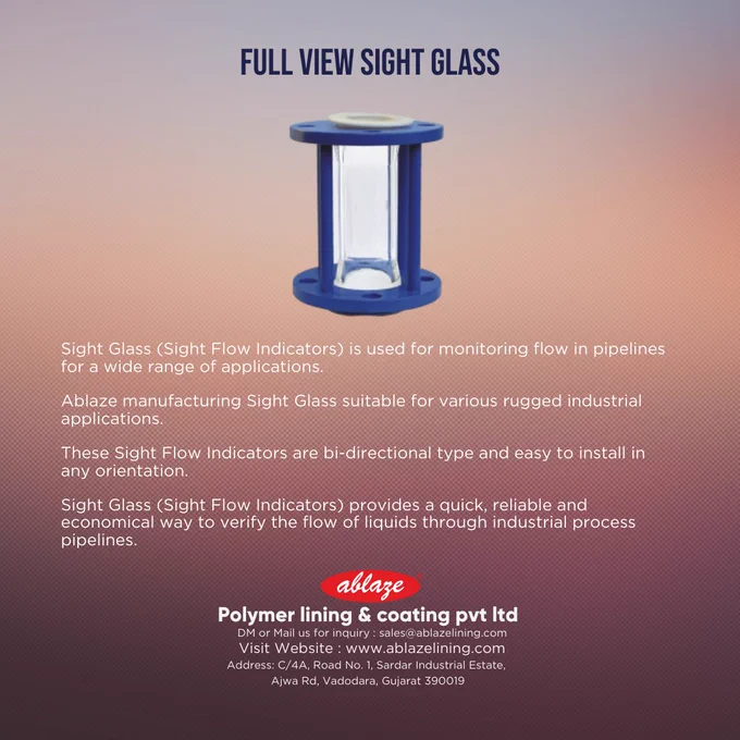 Sight Glass (Sight Flow Indicators)