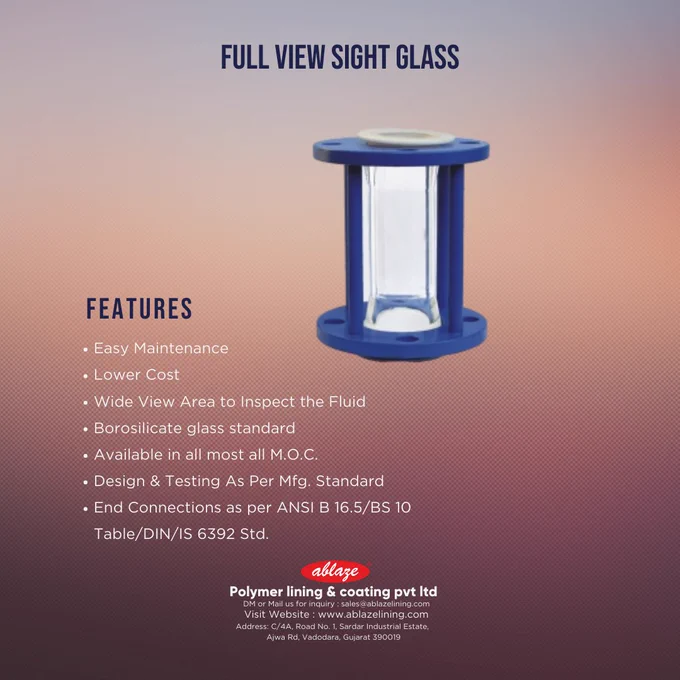 Sight Glass (Sight Flow Indicators)