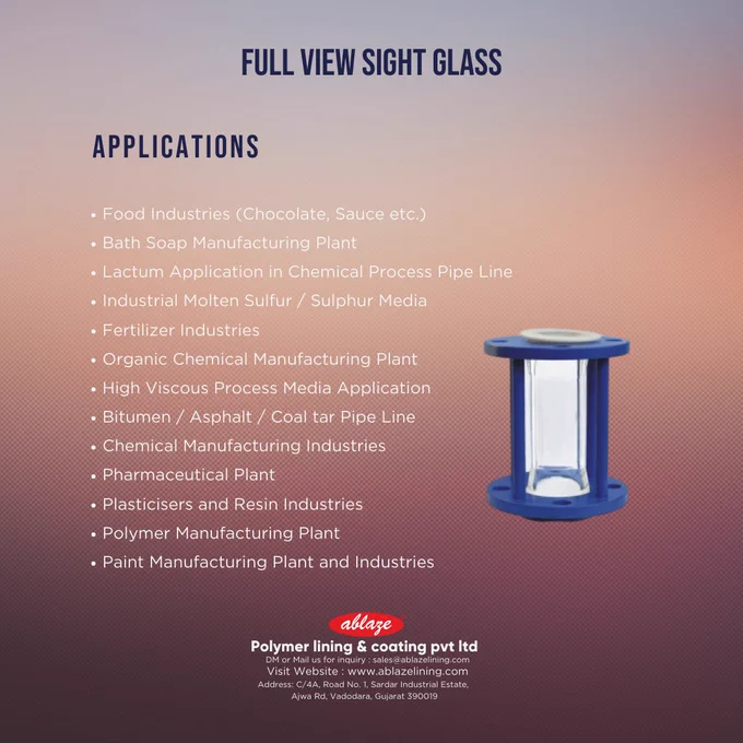 Sight Glass (Sight Flow Indicators)
