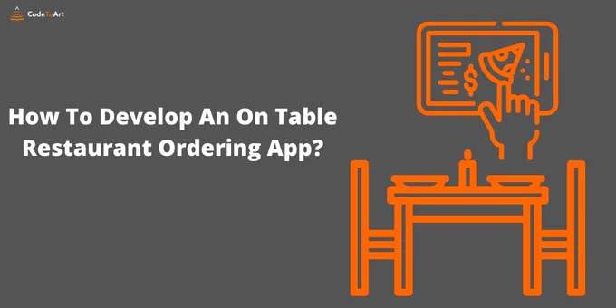 on table restaurant ordering app