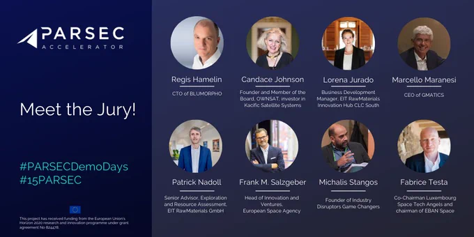 Jury members of the PARSEC Demo Days