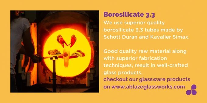 Borosilicate 3.3 glassware scientific glassware equipment 
