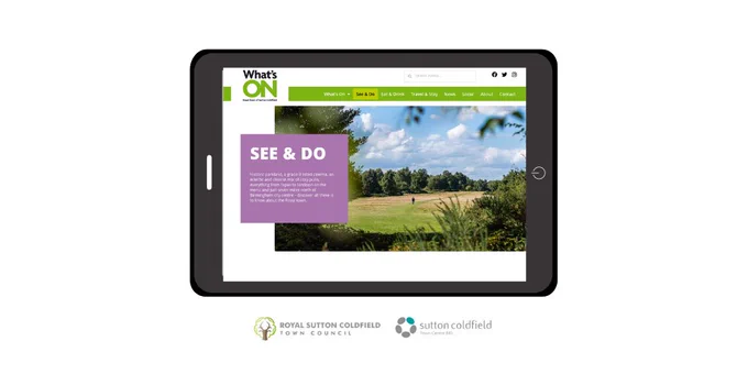 The new What's on Sutton Coldfield website is almost ready
