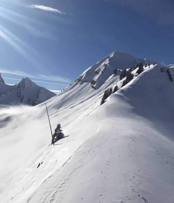 A hike in Gstaad, Switzerland