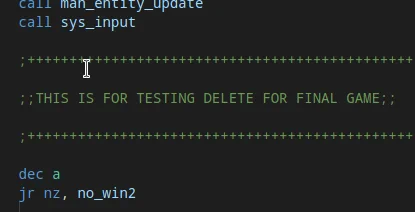THIS IS FOR TESTING DELETE FOR FINAL GAME