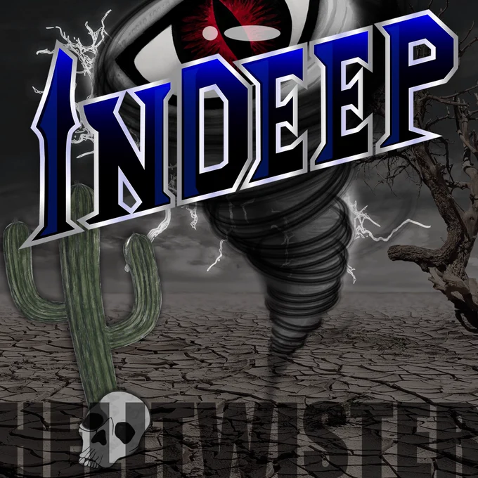 Front cover for the single HellTwister, with InDeep