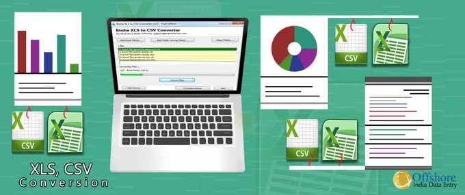 xls csv data conversion