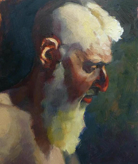 ‘Self Portrait Rembrandt Light’ by @nickrichards