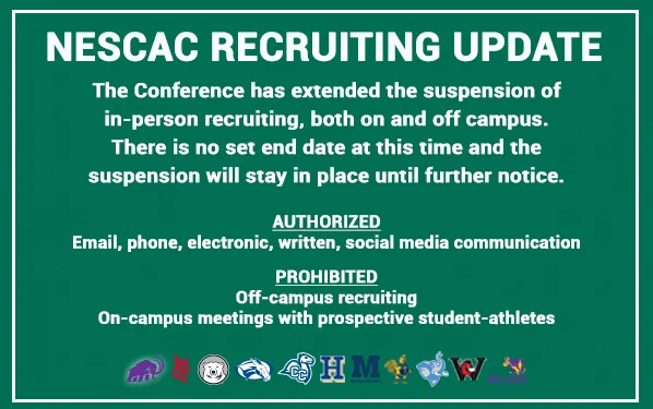 NESCAC Recruiting Update - July 10, 2020