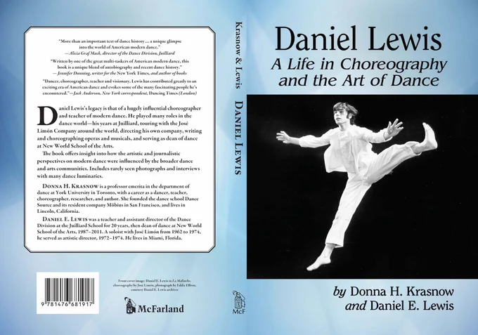 Daniel Lewis: A life in Choreography and the Art of Dance.  A wonderful story of Daniel Lewis and his effect on dance history. Available on Amazon.com