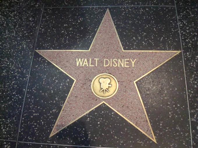 star, walt disney, hollywood walk of fame