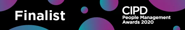CIPD People Management Awards 2020 finalist banner