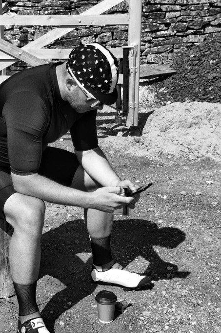 Bloody Cyclists cap not hat 🚴‍♂️