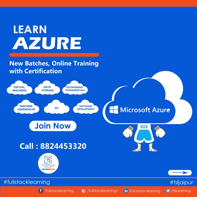 👨‍💻Cloud Computing 💭
👉 Most demanding Skills

👉 " Microsoft Azure "

👉In this post, we try to explain

🔹 What is "Azure"?
🔹 Why use "Azure"?
🔹 What "Services" of Azure?
🔹 "Security" of Azure.
🔹 How to "Learn Azure"?

✅ I hope you like it. If you want to know more DM your query.

👉 Don't forget to read "Next Post".

Follow @fullstacklearning1

Like Comment ❣️

#cloudcomputing #cloudcomputingservices #cloudcomputingtraining #azure
#devops #datasecurity #cybersecurity #microsoftazure #cloudsecurity #datascience #angularjs #mysql #androiddev #mongodb #aws #googlecloud #datastorage #datamanagement #cloudtraining #azuretraining #google #amazon #databasemanagement #cloudcomputingsystem #cloudcomputingsolution #cloud #codinginspiration #fullstacklearning #fullstacklearningjaipur #fsljaipur
