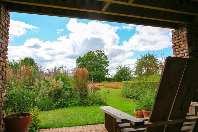 Jardin Plume à Auzouville-sur-Ry