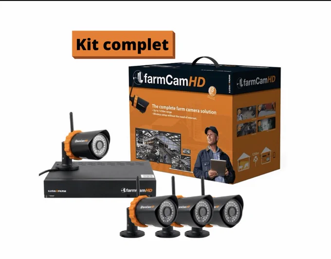 KIT 4 CAMÉRAS