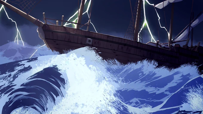 #Ys series End Boss... or... wait, Start Boss? The ship.