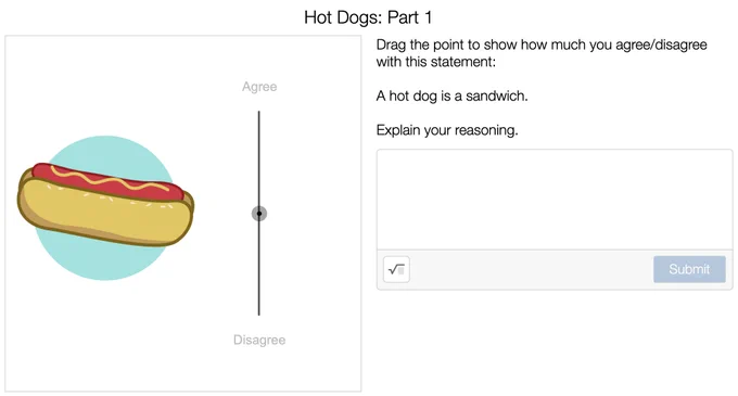 Screenshot from the activity.