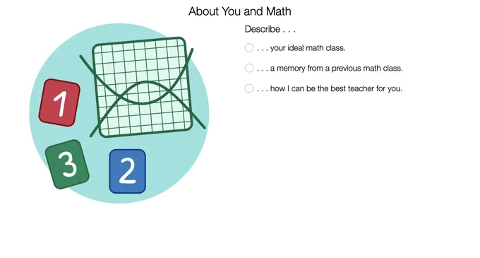 Screenshot from the activity.