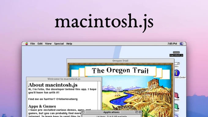 macintosh.js screenshot