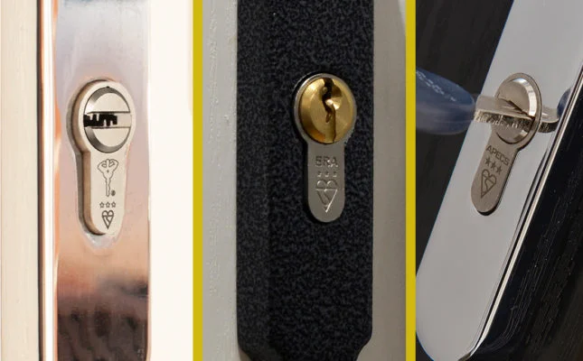 Anti Snap locks fitted to doors