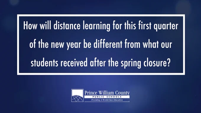 How will distance learning for this first quarter of the new year be different from what our students received after the spring closure?