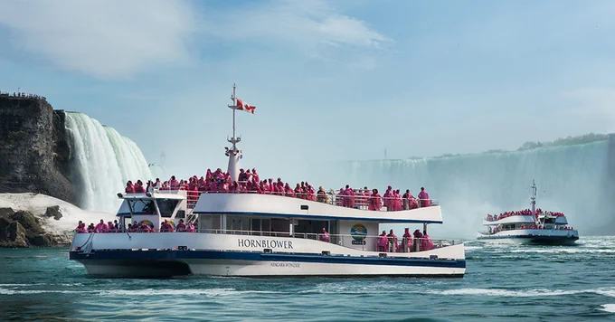 Magnificent Tours located in the lobbys of both the Marriott on the Falls and Niagara Falls Marriott Fallsview Hotel. 