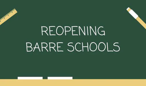reopening barre schools