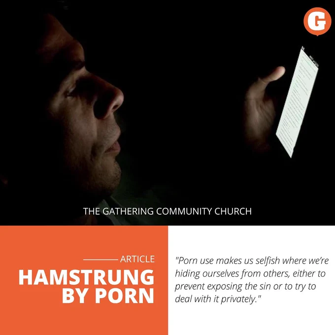 It is in the moment after pornography indulgence that Satan does his finest work. It is at this moment that we need God to do his finest saving. 

If we are in Christ, we are never out of the boundaries of God’s grace and forgiveness.

Read our Article, 
Hamstrung by Porn 

https://thegatheringcommunity.in/hamstrung-by-porn

#pornaddiction #savinggrace #graceofGod #indulgence #bornagain #sexualsins #sexualtemptation