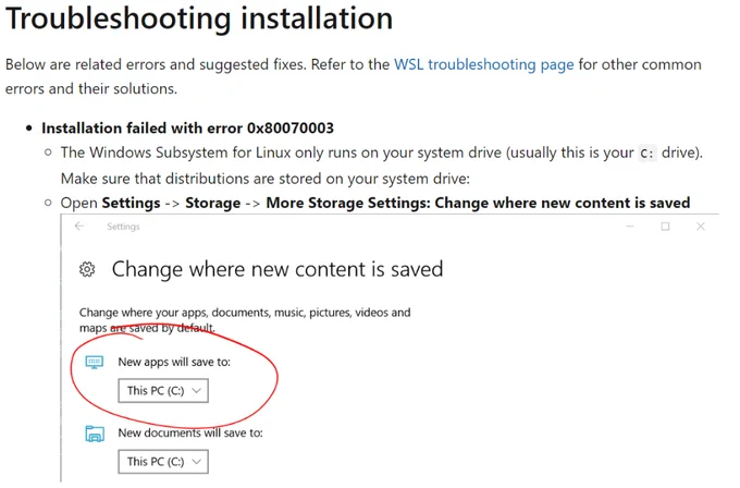 Image from the troubleshooting docs