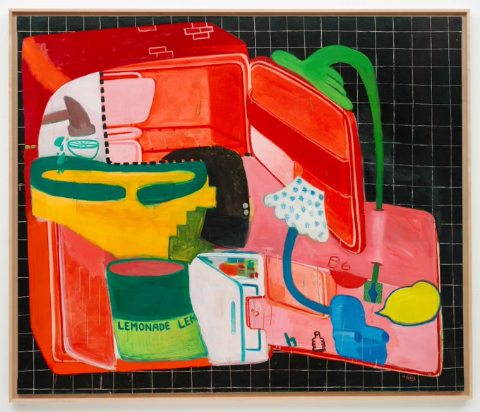 Icebox Number 9, 1963. Oil on canvas. Museum of Modern Art, New York. Fractional and promised gift of Mr. and Mrs. Bill Lenox, Dallas.