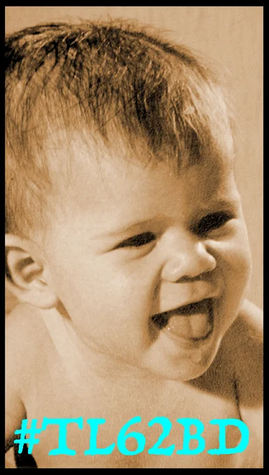 Tim as a baby