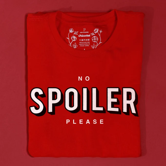 Camiseta No Spoiler