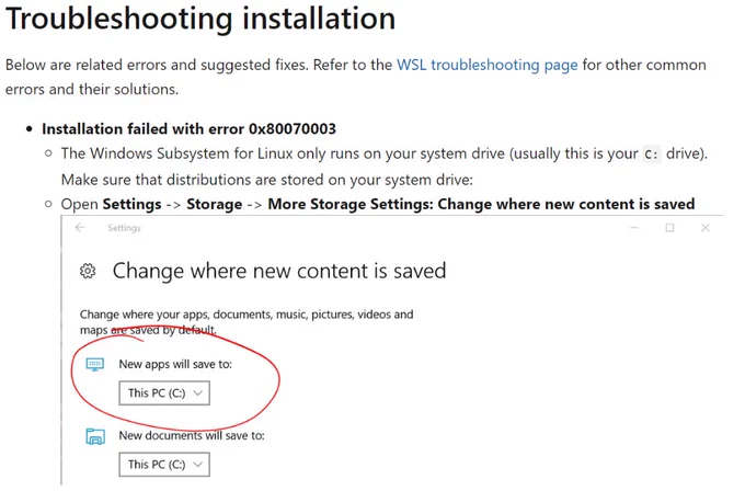 Image from the troubleshooting docs