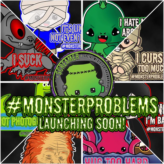 Coming Soon! #MonsterProblems