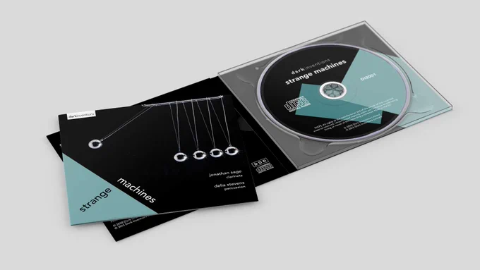 Artwork mockup for Strange Machines